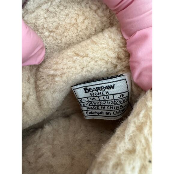 Bearpaw Women Boot Heels Cow Taupe Suede Size 6.5 Ankle Booties 3 in Heel - Picture 12 of 13